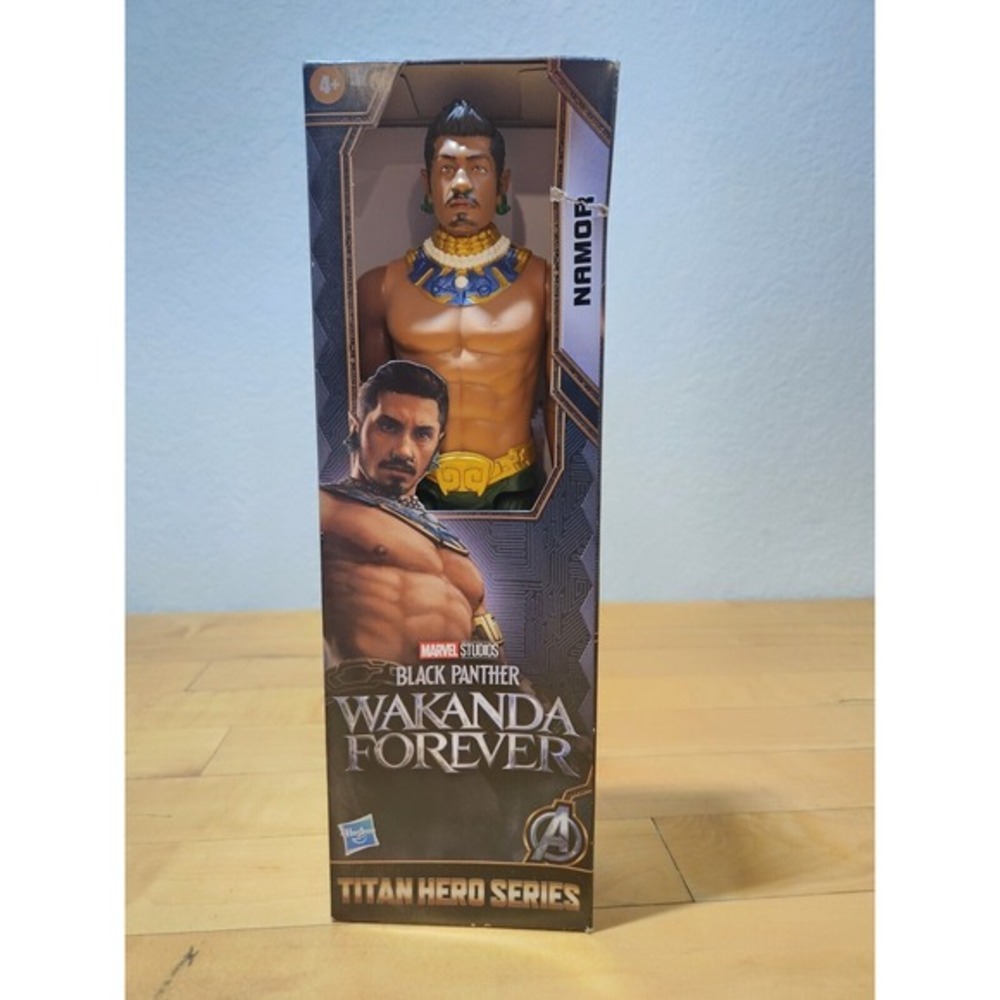 Marvel Black‎ Panther Wakanda Forever Namor 12 Inch Titan Hero Series F5176 - Picture 1 of 2